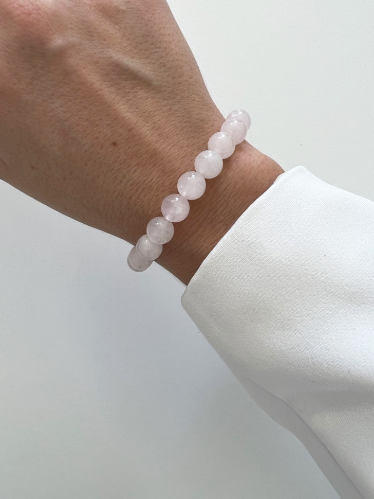 Rosa Quarz-Armband D4497