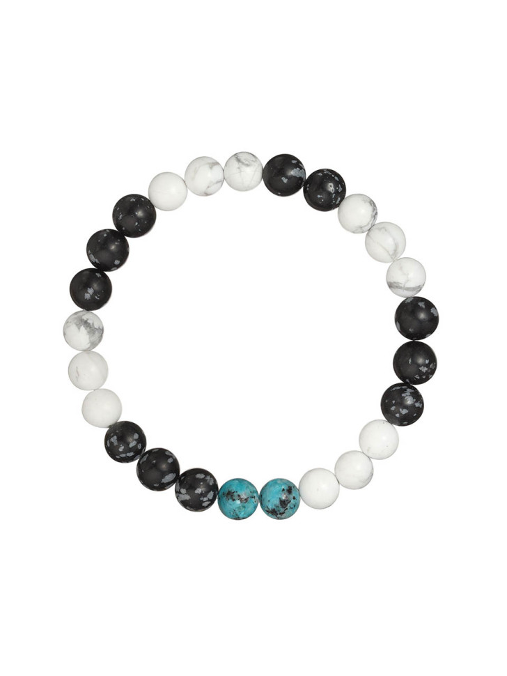 Armband aus Obsidian D1112