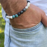 Armband aus Obsidian D1112