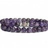 Amethystarmbänder für Männer D4549
