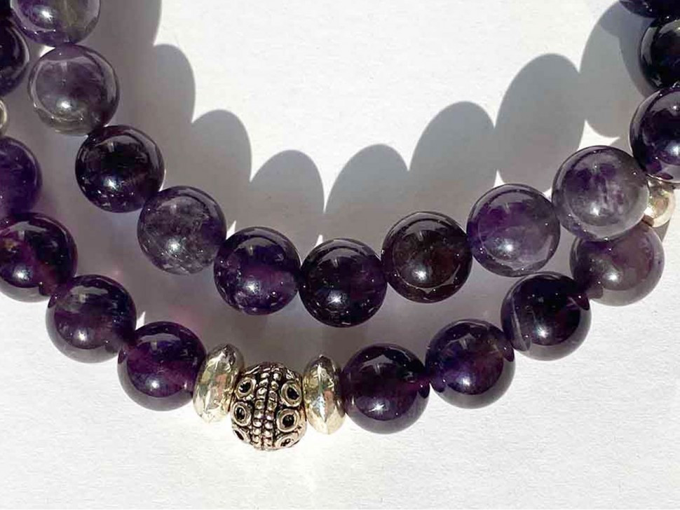 Amethystarmbänder für Männer D4549