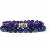 Amethystarmbänder für Männer D4549