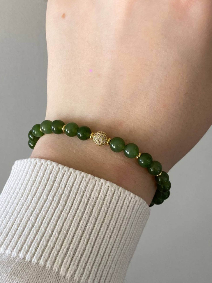 Grünes Armband D3474