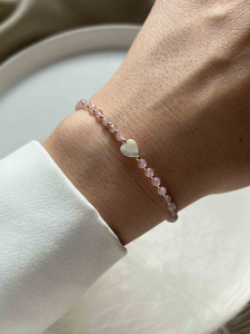 Lebijou Pink Quartz Bracelet 5623