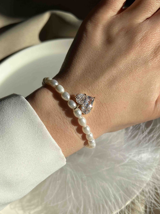 Armband mit Herz 4929