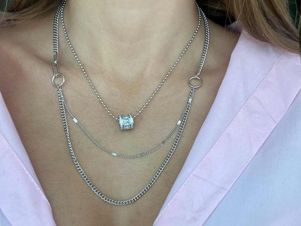 Medizinische Metallkette D4806