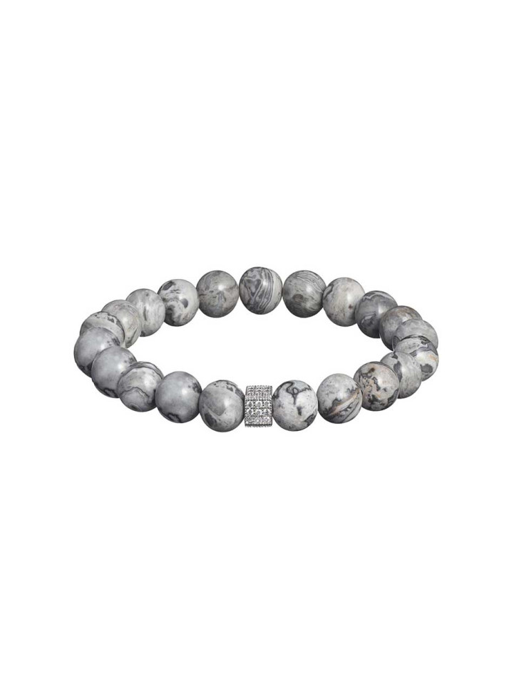 Grauer Armband D4454