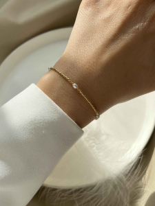 Bracelet made of Japanese beads with pearls 4931