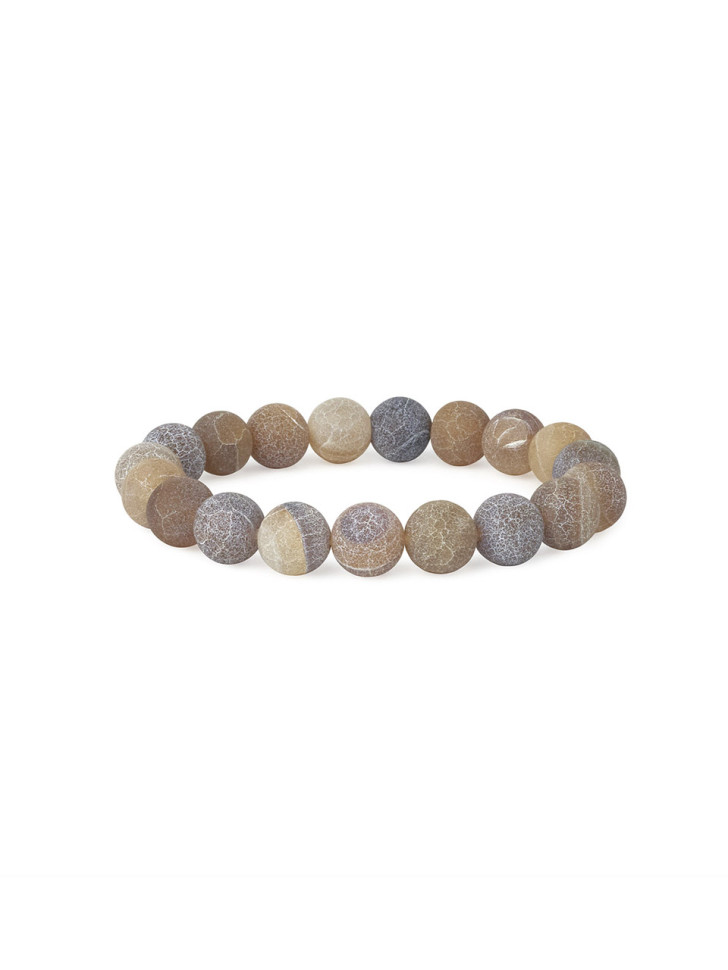 Natürliches Achat-Armband D5901
