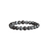 Obsidian-Armband D1113