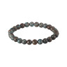 Damenarmband aus natürlicher blauer Jade für Jeans D4746
