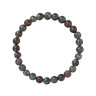 Damenarmband aus natürlicher blauer Jade für Jeans D4746
