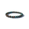 Damenarmband aus natürlicher blauer Jade für Jeans D4746