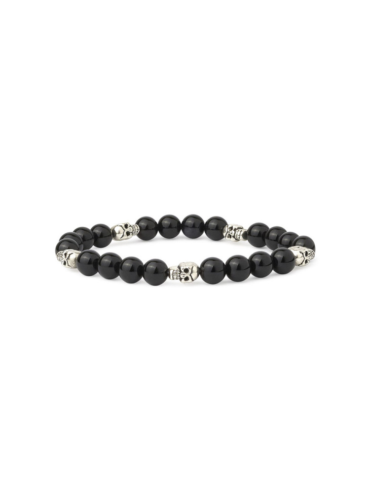 Armband mit Totenköpfen D4543