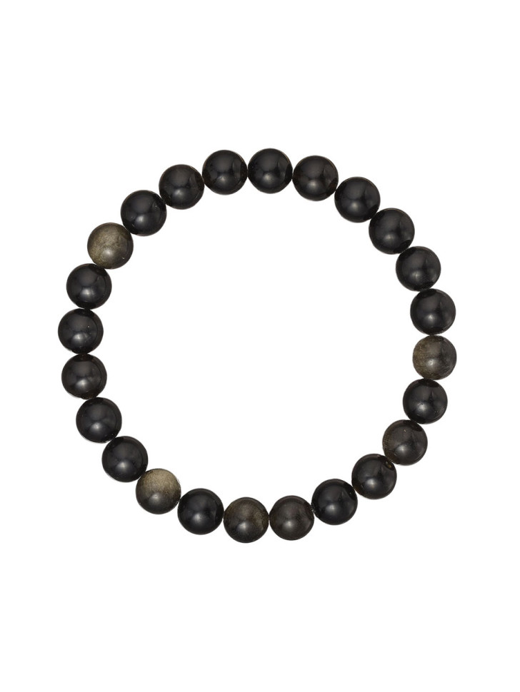 Obsidian-Armband D4573