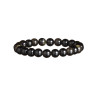Obsidian-Armband D4573