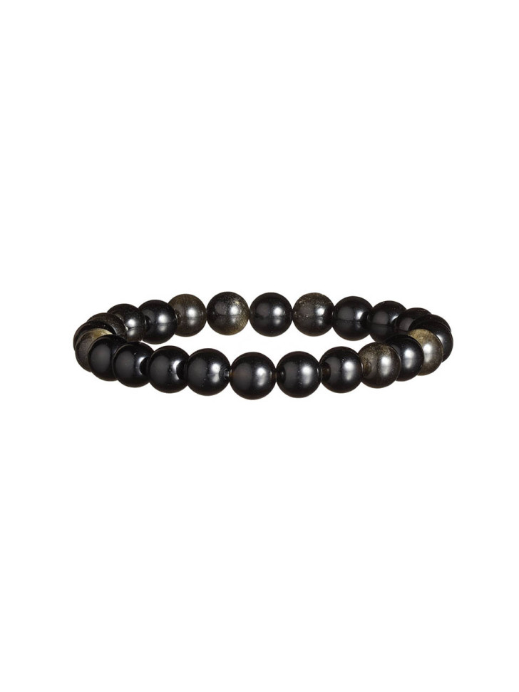 Obsidian-Armband D4573