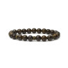Stilvolles Herrenarmband aus Naturstein D4535