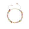 Damenarmband aus mehrfarbigem Achat D5041