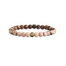 Herrenarmband aus natürlicher "Zebra"-Jade D4527