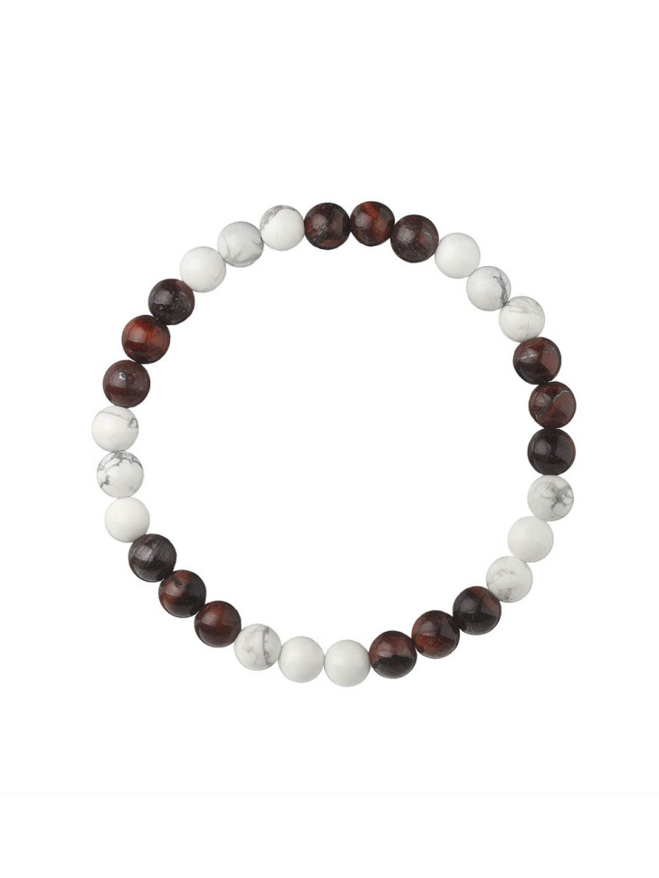 Modisches Herrenarmband aus Ochsenauge D4559