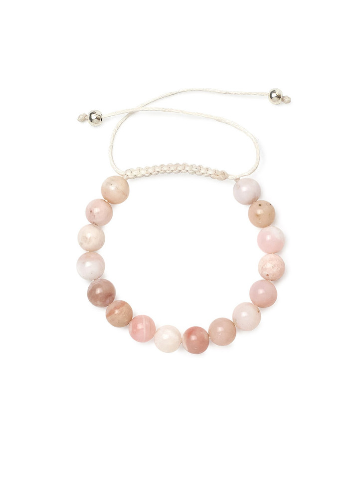 Armband aus natürlichem rosa Opal D5066