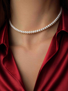Lebijou White Pearl Choker 5026