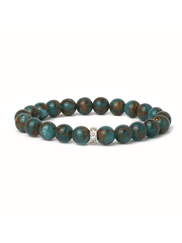 Armband aus Variszit D5029