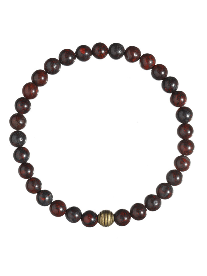 Herrenarmband aus Jade D4533