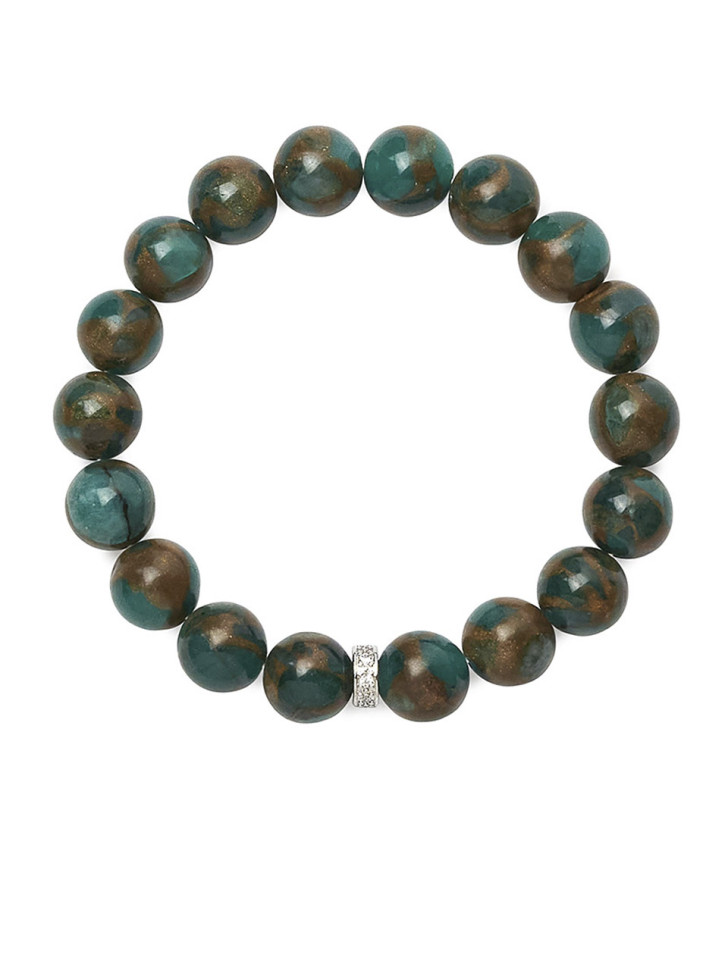 Armband aus Variszit D4332