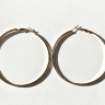 Ohrringe-Ringe mit Steinen in Gold D4860