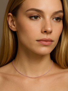 Pink Zircon Choker 5072