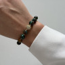 Grünes Armband aus Naturstein D5030