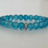 Blaues Armband mit Zirkonia D4962