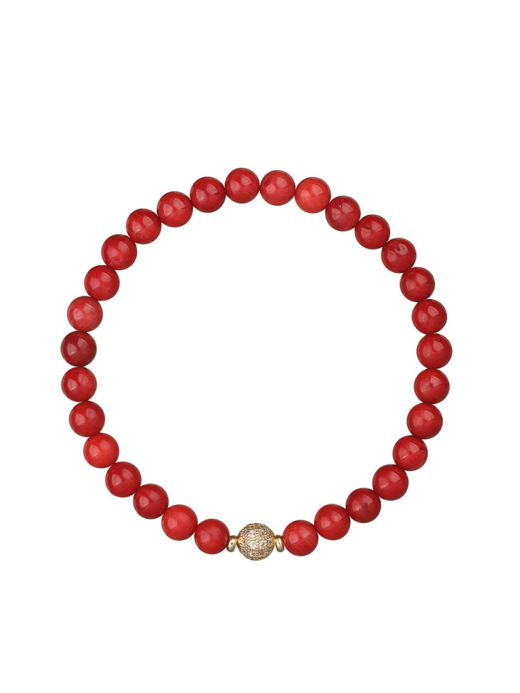 Rotes Korallenarmband D5554