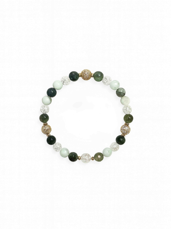 Lebijou Women's Bracelet with Mixed Gemstones 5638
