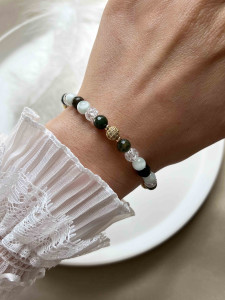 Lebijou Women's Bracelet with Mixed Gemstones 5638