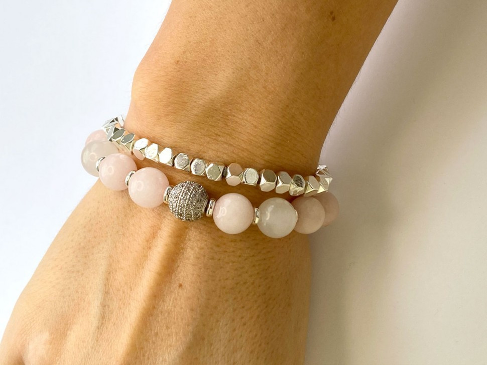 Armbandset aus natürlichen Steinen D4583