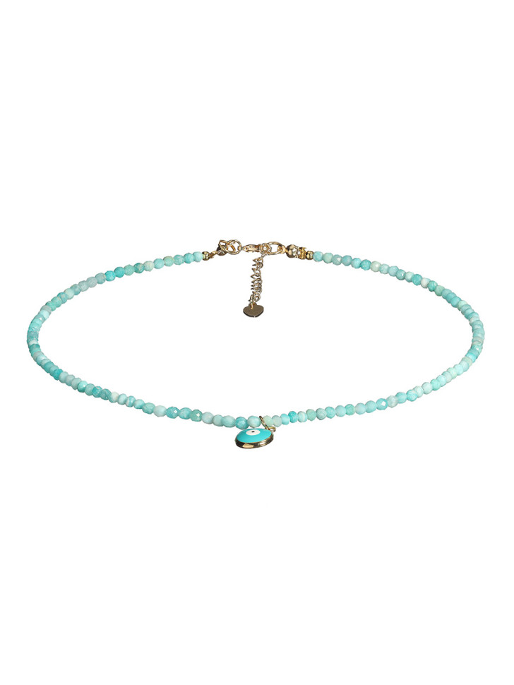 Amazonit-Choker D4647