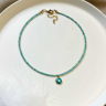 Amazonit-Choker D4647