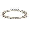 Armband aus Perlen mit Silberbuchstaben D4904