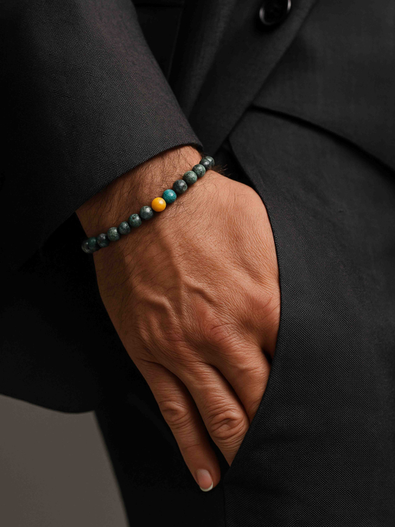 Armband aus Naturstein "Guten Abend" 4952