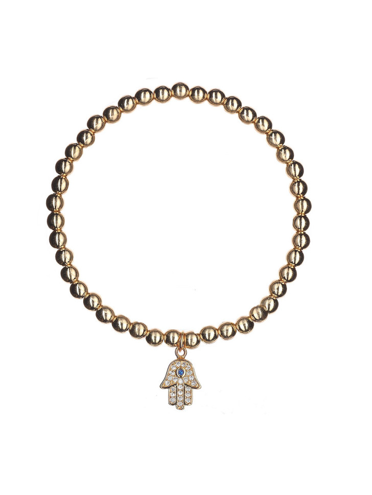 Armband aus Perlen mit Buchstaben D4762