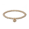 Armband aus Perlen mit Buchstaben D4762