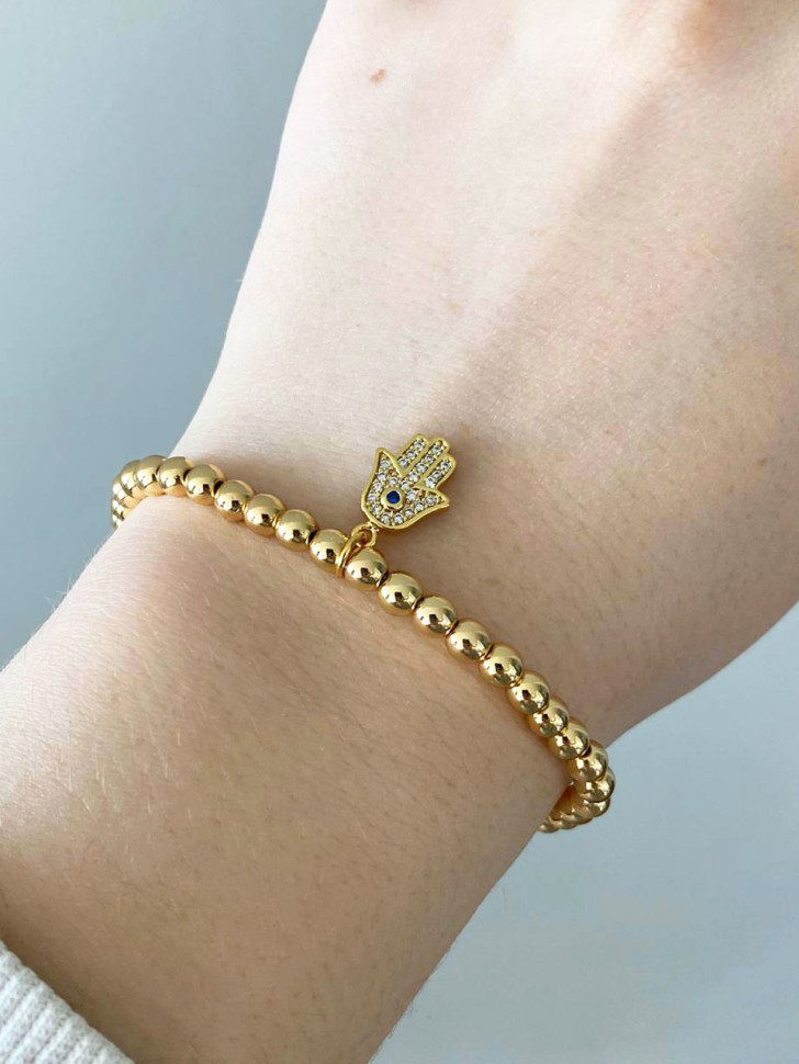 Armband aus Perlen mit Buchstaben D4762
