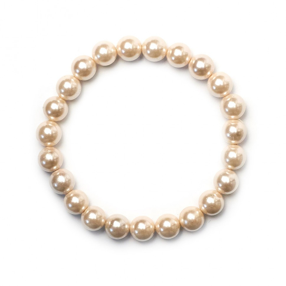 Perlmutt-Armband (mit Perle) D4694