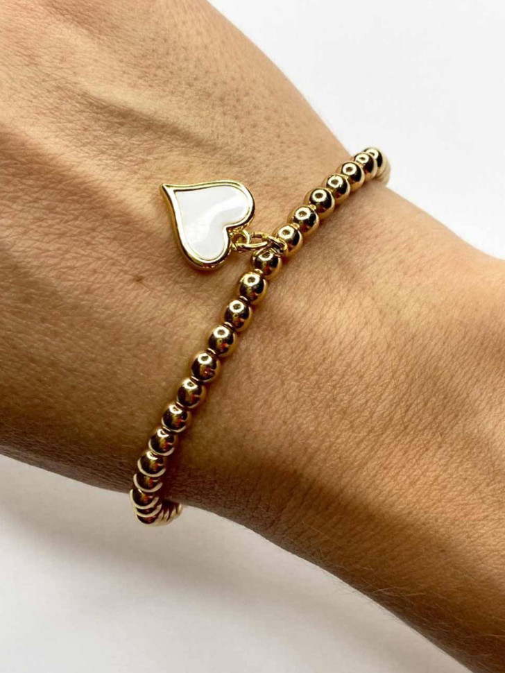 Armband mit Herz-Anhänger D4911
