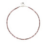 Choker aus natürlichen Rhodonit-Steinen D5069