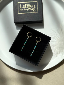 Turquoise Drop Earrings 5778