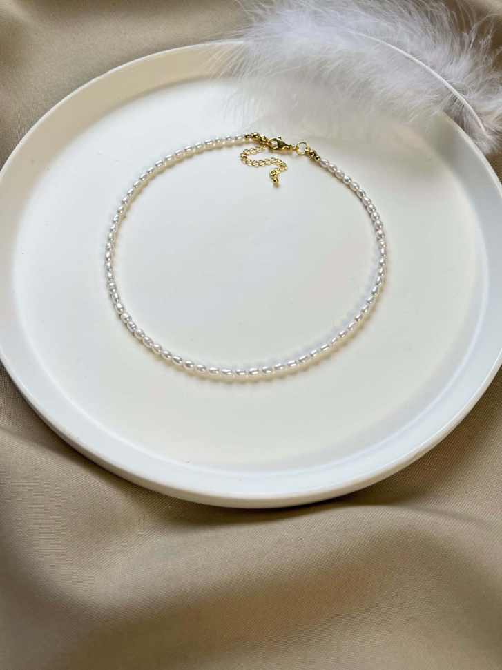 Perlencollier D4717